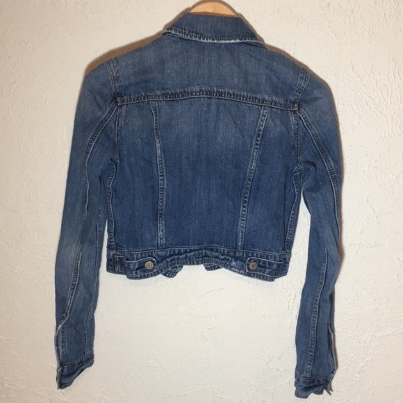 AE Classic Distressed Jean Jacket - XS - Picture 5 of 8
